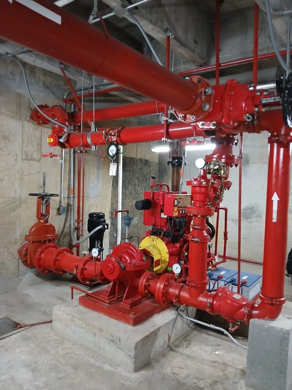 Sistema de Redes Contra Incendio Colombia